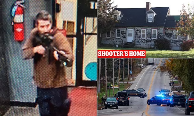 JUST IN: Police visited Maine gunman's home SIX WEEKS before massacre after he told doctors he was going to 'SNAP AND COMMIT a mass shooting.'

Law enforcement chiefs in Maine issued an awareness alert for Robert Card, a U.S. Army reservist, in September after threats were made.