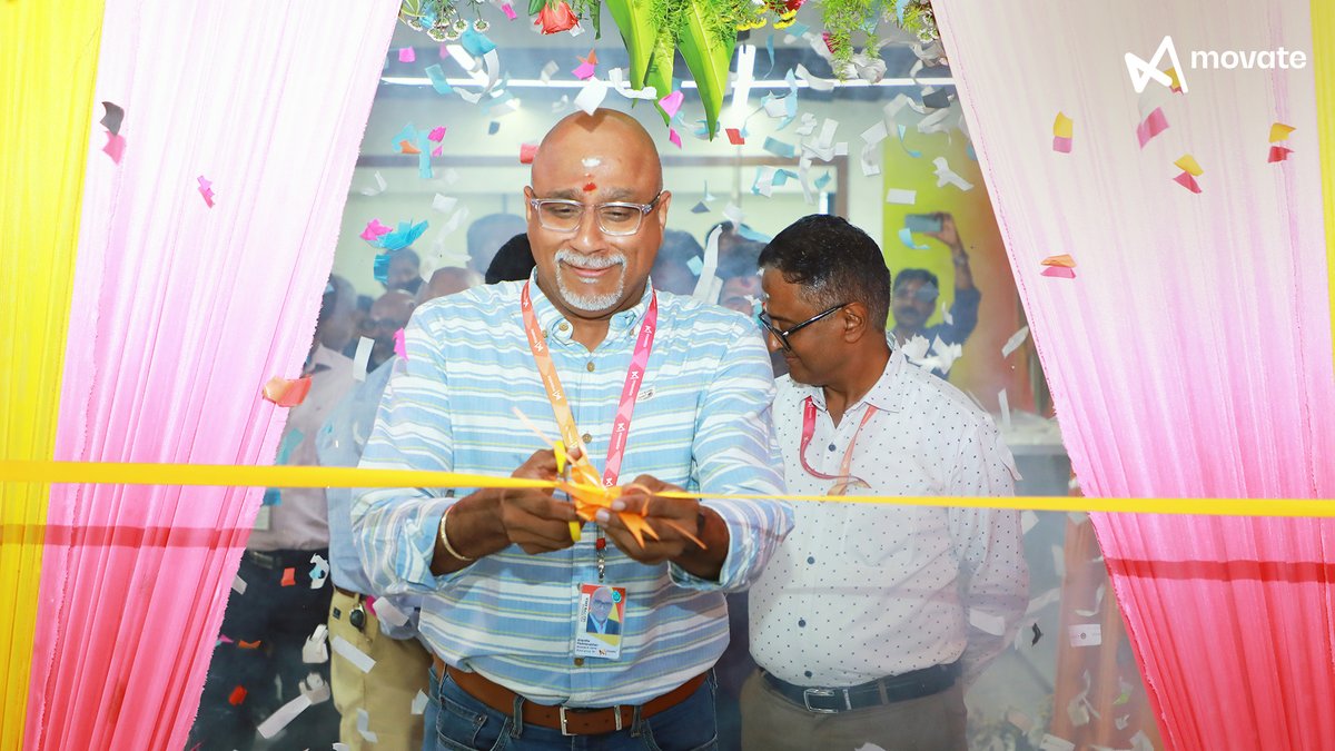 movate_inc's tweet photo. Exciting news from #Movate! Our #Chennai #deliverycenter is now bigger and better, promoting collaboration and #sustainability. Thank you to our #Movators, leaders, and everyone who played a part in making this vision a reality. https://t.co/mw2imF8g5J
