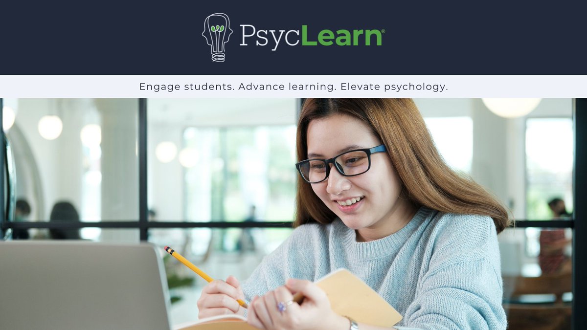In the era of #ChatGPT, student #engagement is more important than ever for long-term retention of course content. Discover how #PsycLearn helps instructors create engaging practice exercises using #learningscience research: bit.ly/46tRQFH