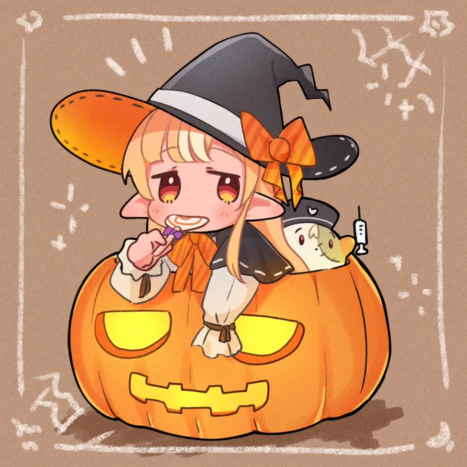 ハッピーハロウィン #しらぬえ