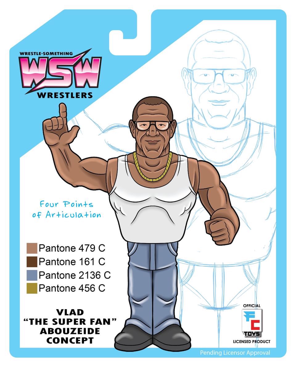 Vlad the Superfan. Coming to FC Toys WSW Retro line in 2024. Pre order November 9!

#wrestling #wwe #classicwrestling #wrestlingfigures @PWInsidercom @GreatBrianLast @WrestlingNewsAV