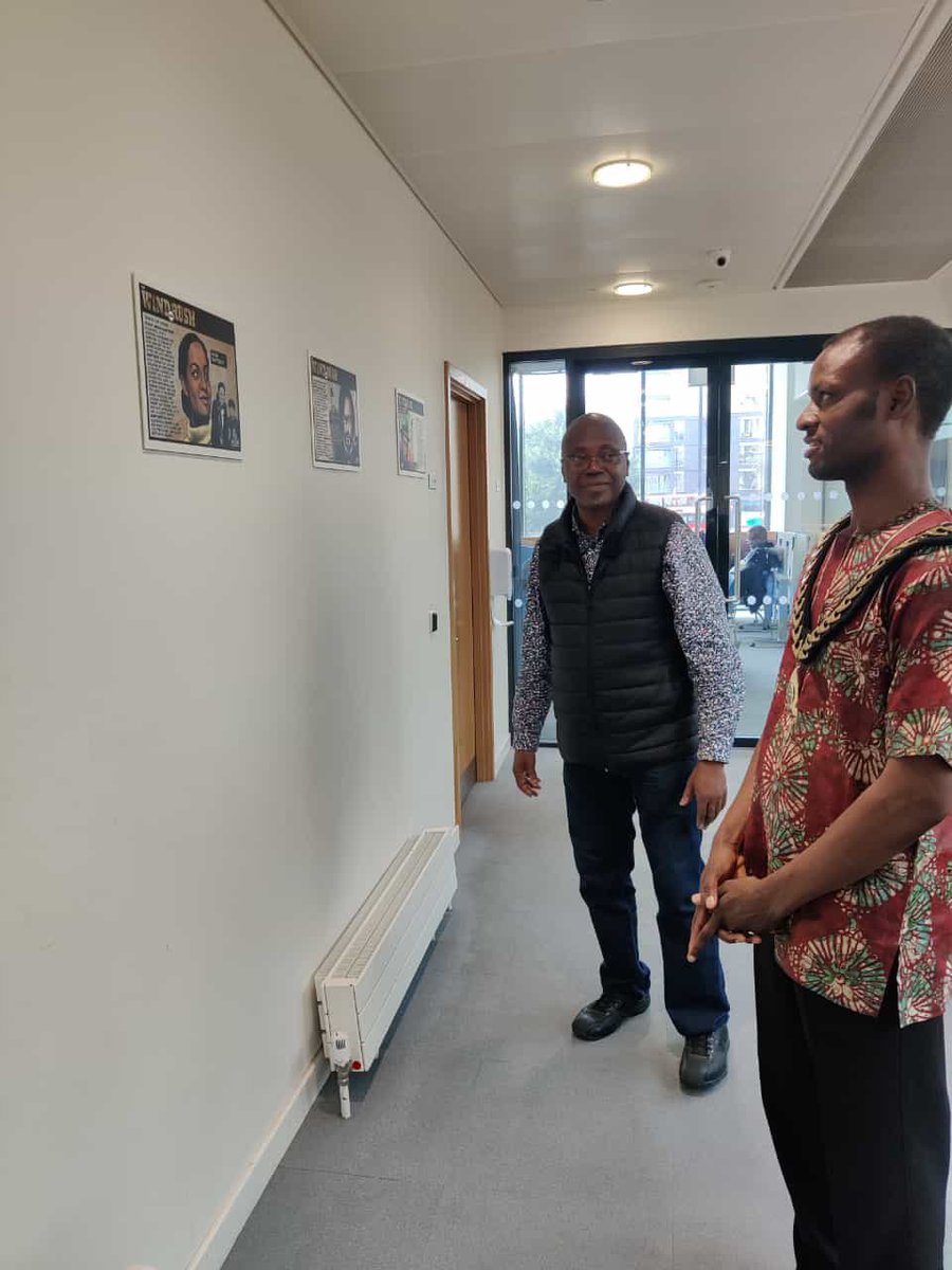 So much activities and events has taken place to mark Black History Month this October. Pleasure to visit Camberwell Library recently to view Tayo Fatunla’s 75 Years of WINDRUSH illustrations. #BHM23