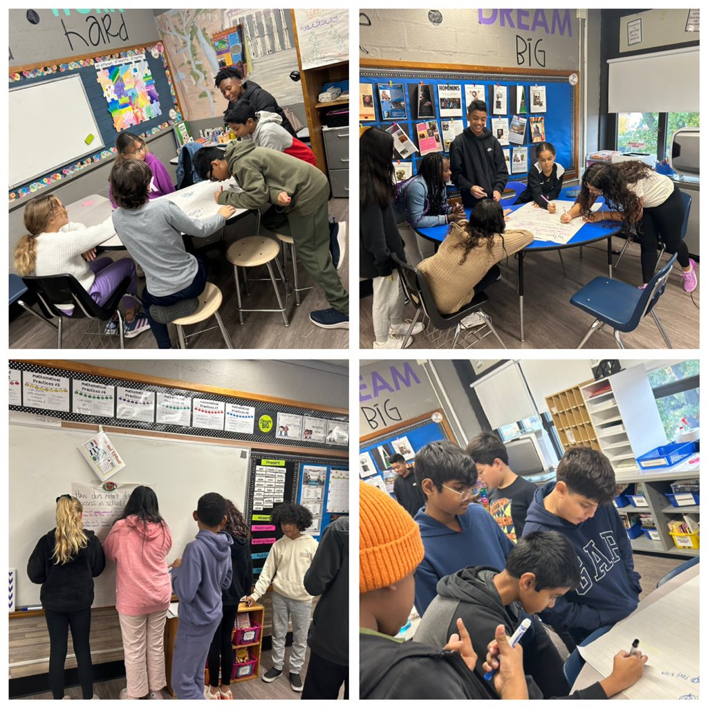 Starting off our soon to be successful week with some brainstorming.  <a href="/WheelerAvenue/">Wheeler Avenue School</a>