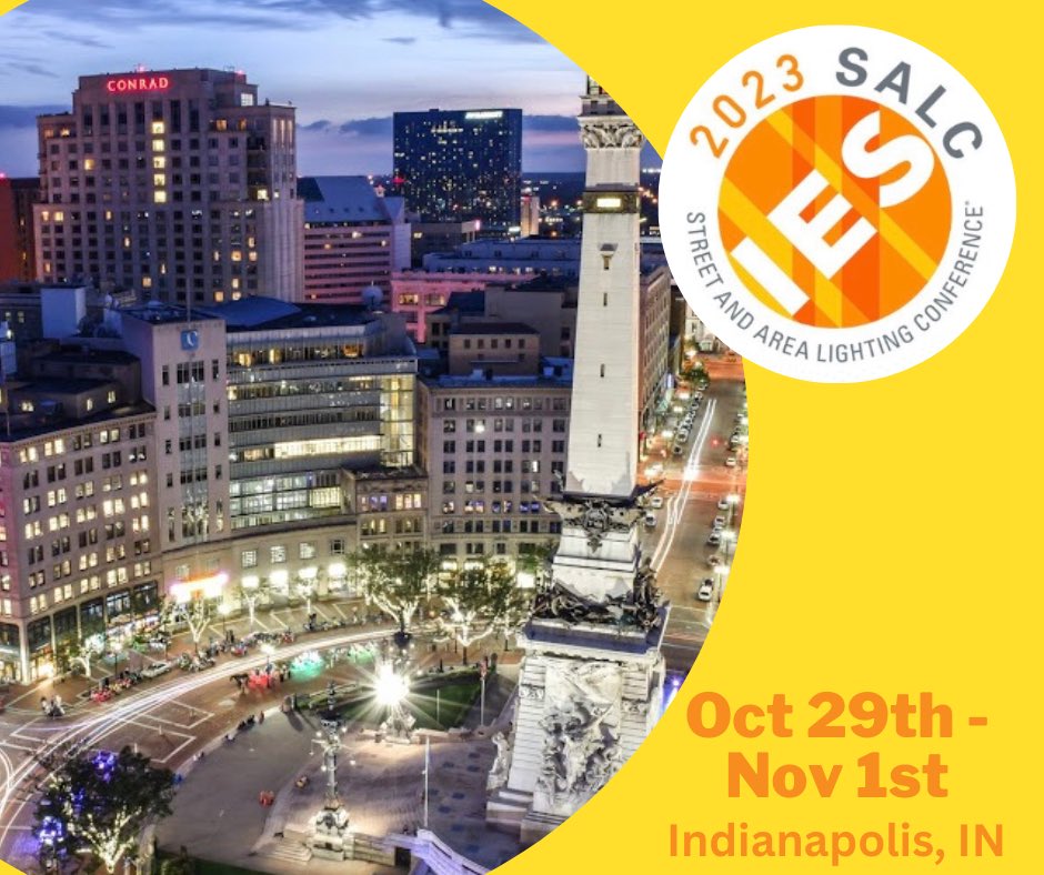 _ChristineLC's tweet photo. I’m excited to be at the 2023 @The_IES  Street and Area Lighting Conference in Indianapolis! Great kick off last night Ladies in Lighting networking and SALC welcome reception #lightingcourses #smartlighting #connectedlighting #controlssolutions. 💡@HalcoLighting
 #IESSALC23 https://t.co/9lhO2H2G2y