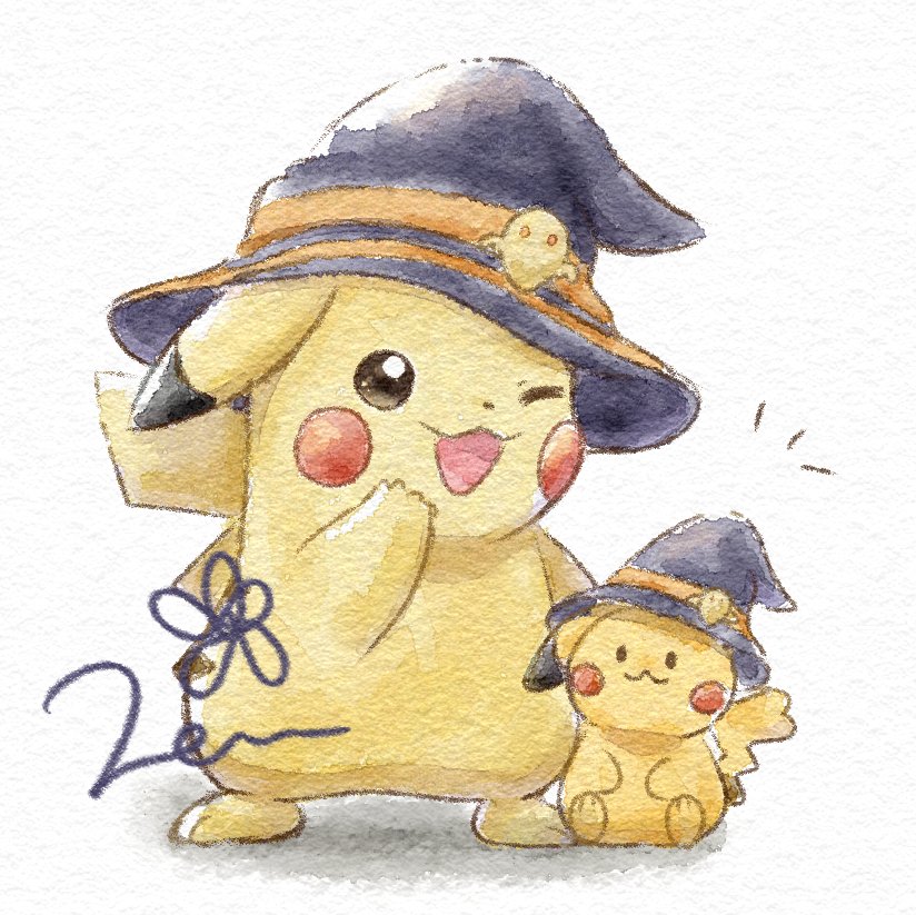 ハロウィンピカチュウ🎃👻