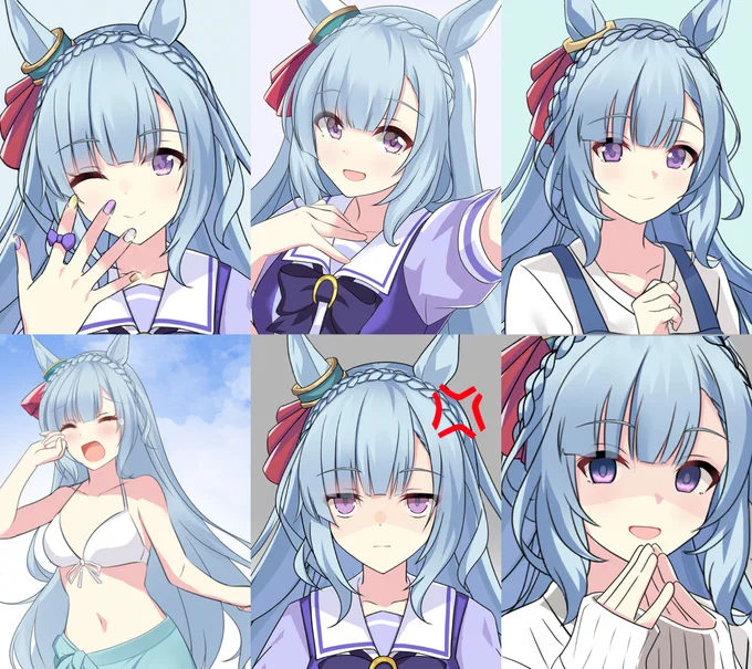 #フォロワー2万人以下の絵師が力作を投稿してたくさんのフォローを貰うタグ #ウマ娘 わたしもやりたい(ノ_<)