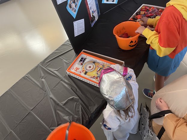 Some photos from our booths at Halloween Hallways!!