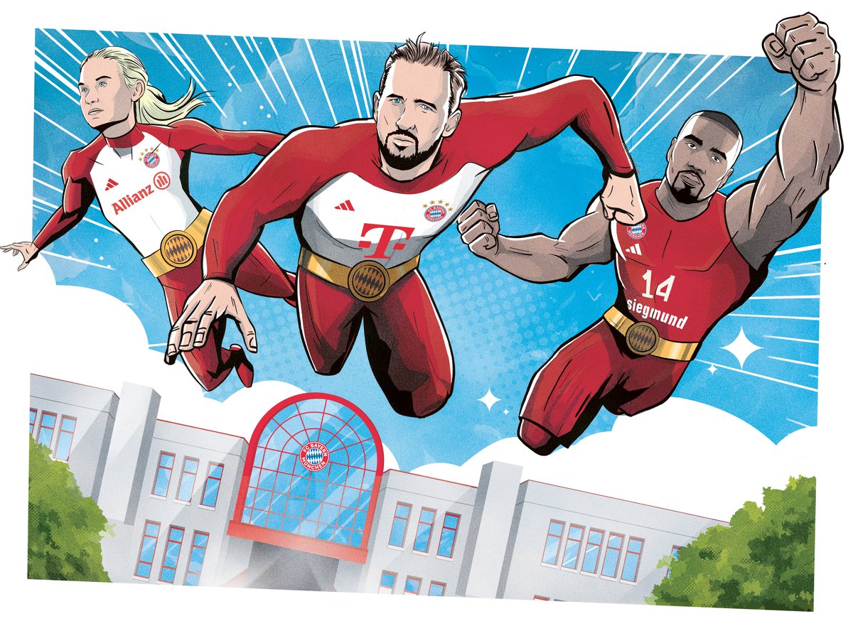 FCBayern's tweet image. ✨ Guardians of the FC Bayern Galaxy! ☄

Mit #Harder, #Kane und #Ibaka hat sich jedes Profiteam des #FCBayern zur neuen Saison mit einem internationalen Superstar verstärkt. #Säbener51 ist der Frage nachgegangen, wie es gelang, das Trio nach München zu holen – und was das für