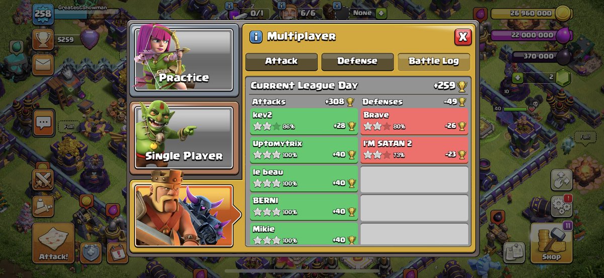 Decent start to the November LL season. 

#ClashOfClans #legendsleague