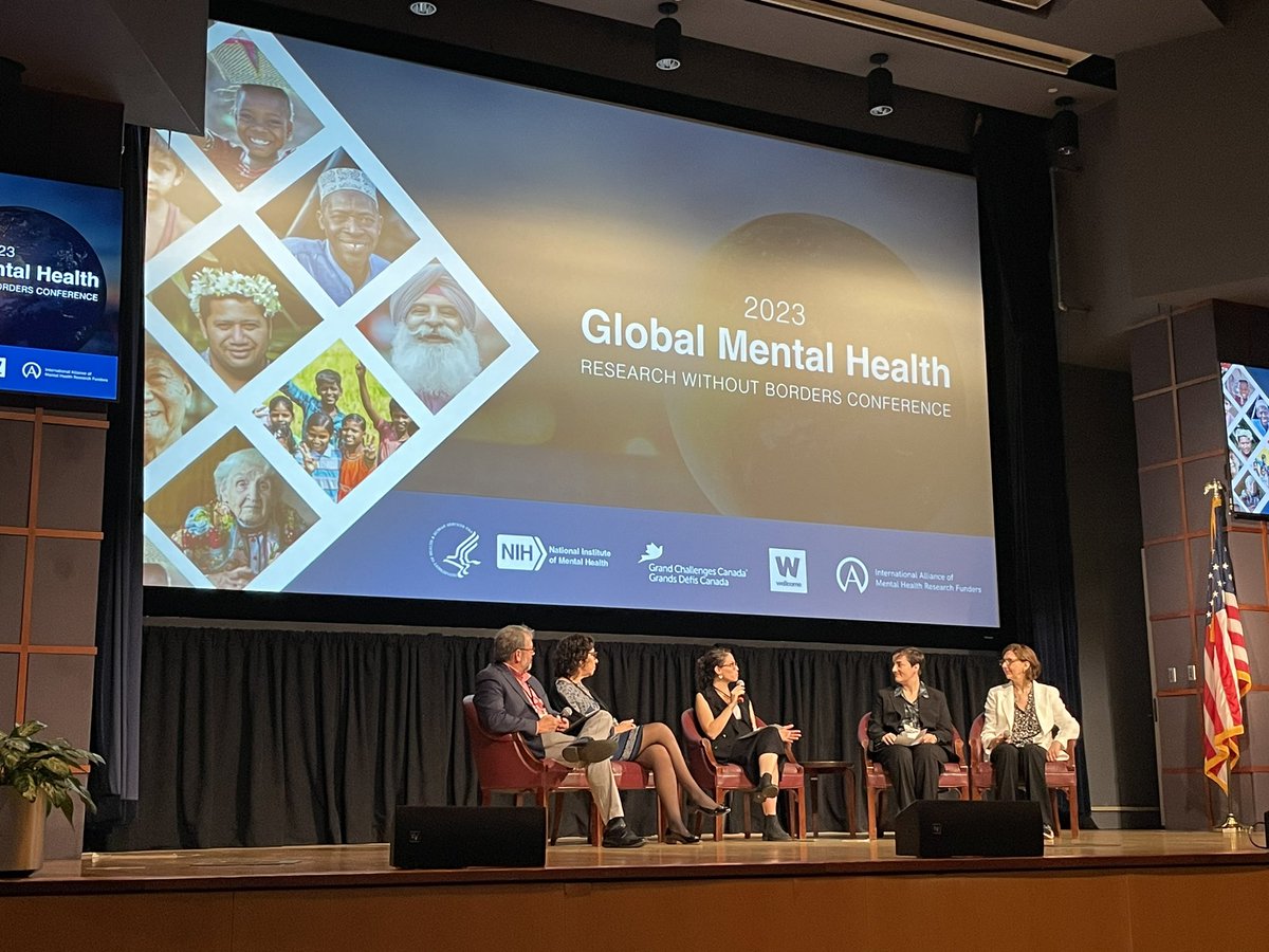 MondelliValeria's tweet photo. Fantastic to hear from @NIMHDirector @WHO @gchallenges @RalizaStoyanova @iamhrf @mirandarwolpert at @NIMHgov 2023 Global Mental Health Conference 🤩
Here with #IDEAproject team @ckieling @HelenLFisher @avhhsrc @gmhequity to contribute to preventing adolescent #depression 💪🏻 https://t.co/TR1esEW5Qb