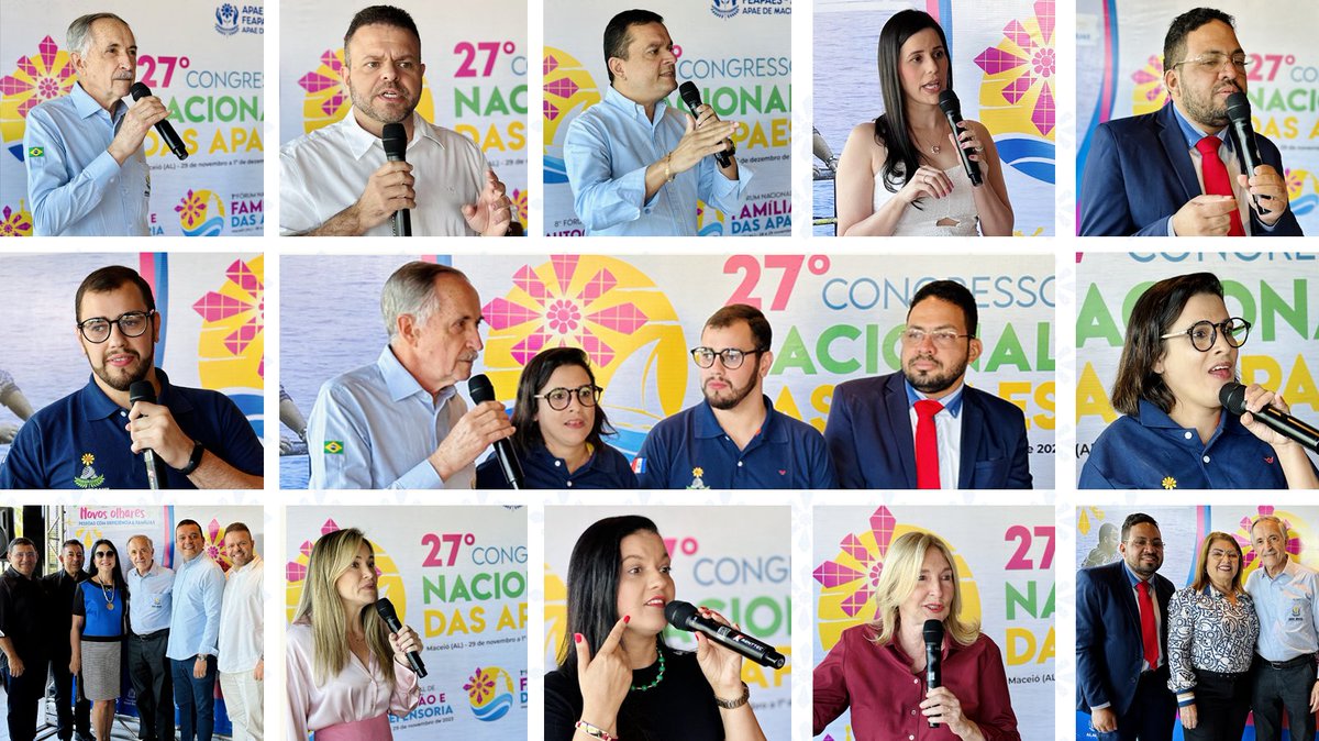 Apae Brasil faz lançamento oficial do 27º Congresso Nacional das Apaes

Maior evento do movimento apaeano acontecerá de 29 de novembro a 1º de dezembro

Leia: bit.ly/3tUqsCZ