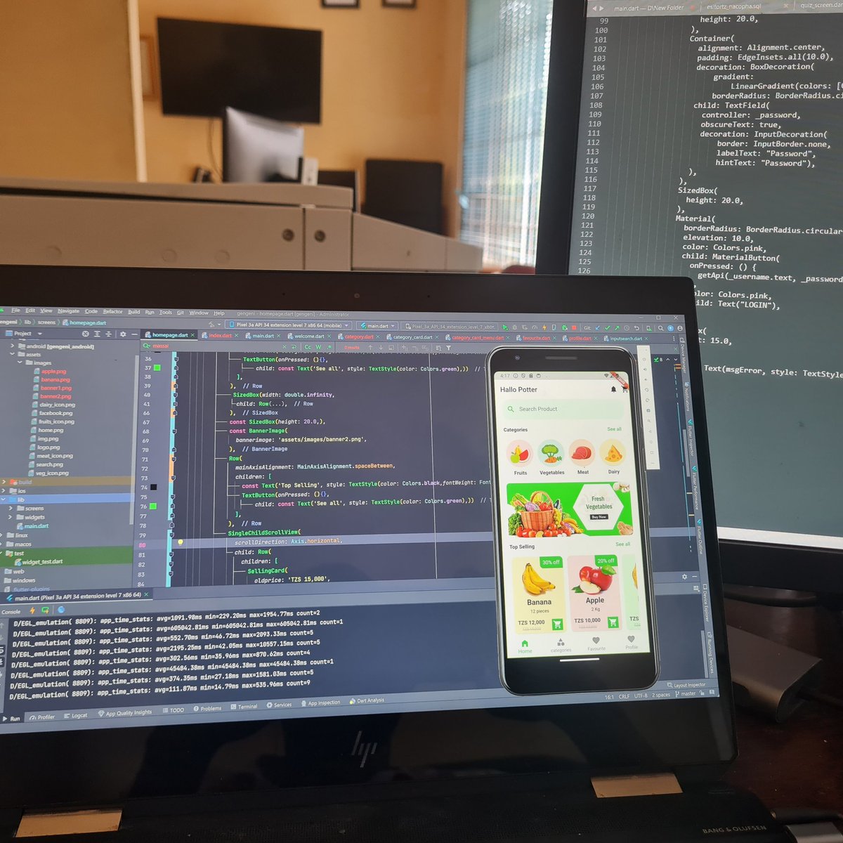 A masterpiece in the making.... 
#Flutter #MobileDevelopment