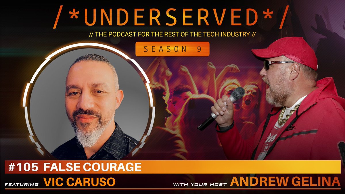 Season 9 is out now! Episode #105 of Underserved features Vic Caruso. Listen now at buff.ly/3QkW0KV  - no podcast client needed! Also available on Apple Podcasts, Google Play, and Spotify! 

#boston #podcast #software