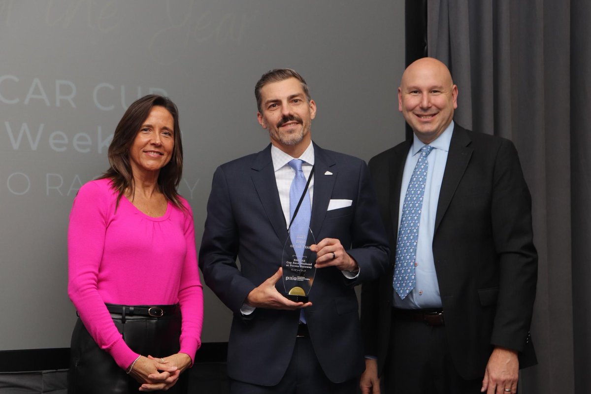 🏆Event Of The Year🏆

Our 2023 <a href="/NASCAR/">NASCAR</a> Cup Series Race Weekend was recently awarded “Event of the Year” by the Pennsylvania Restaurant and Lodging Association (<a href="/prlaorg/">Pennsylvania Restaurant & Lodging Association</a>) at its annual Conference and Awards Gala.

Read More: bit.ly/3SnUxVx