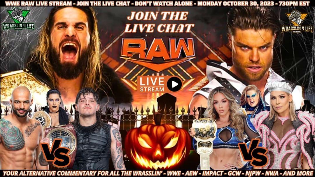#TuneIn tonight to your home for all things #prowrestling @Wrasslin4lifeN as we are #live for #WWERaw and its a #DevilsNight #Spooky edition if the #wrestling so make sure you #JoinUs for all the action and the #Halloween hijinks. #Subscribe on #YouTube

youtube.com/live/T79_zee3a…