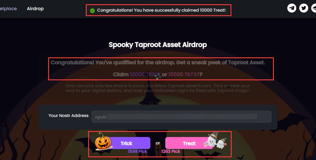 0x0Leor's tweet image. 大伙无脑冲，加微信，结果加了个寂寞...安全第一啊喂！
闪电网络现在毕竟还早， @NostrAssets 也说了仅仅作为娱乐而已，不要当真。
早期的闪电网络对散户并没有太大意义，只要参与就好。
claim地址 mainnet.nostrassets.com/#/claim 任选其一claim即可，无gas
#taprootassets #Port3 @Port3Network #metax