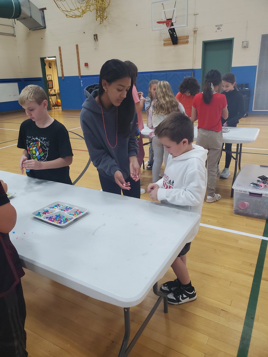 A big THANK YOU to some of our North Salem seniors who spoke to our 5th graders about the importance of Mental Health, and helped them make stress balls as well <a href="/pq_elementary/">PQ Elementary</a> <a href="/NS_Tigers/">North Salem Tigers</a>