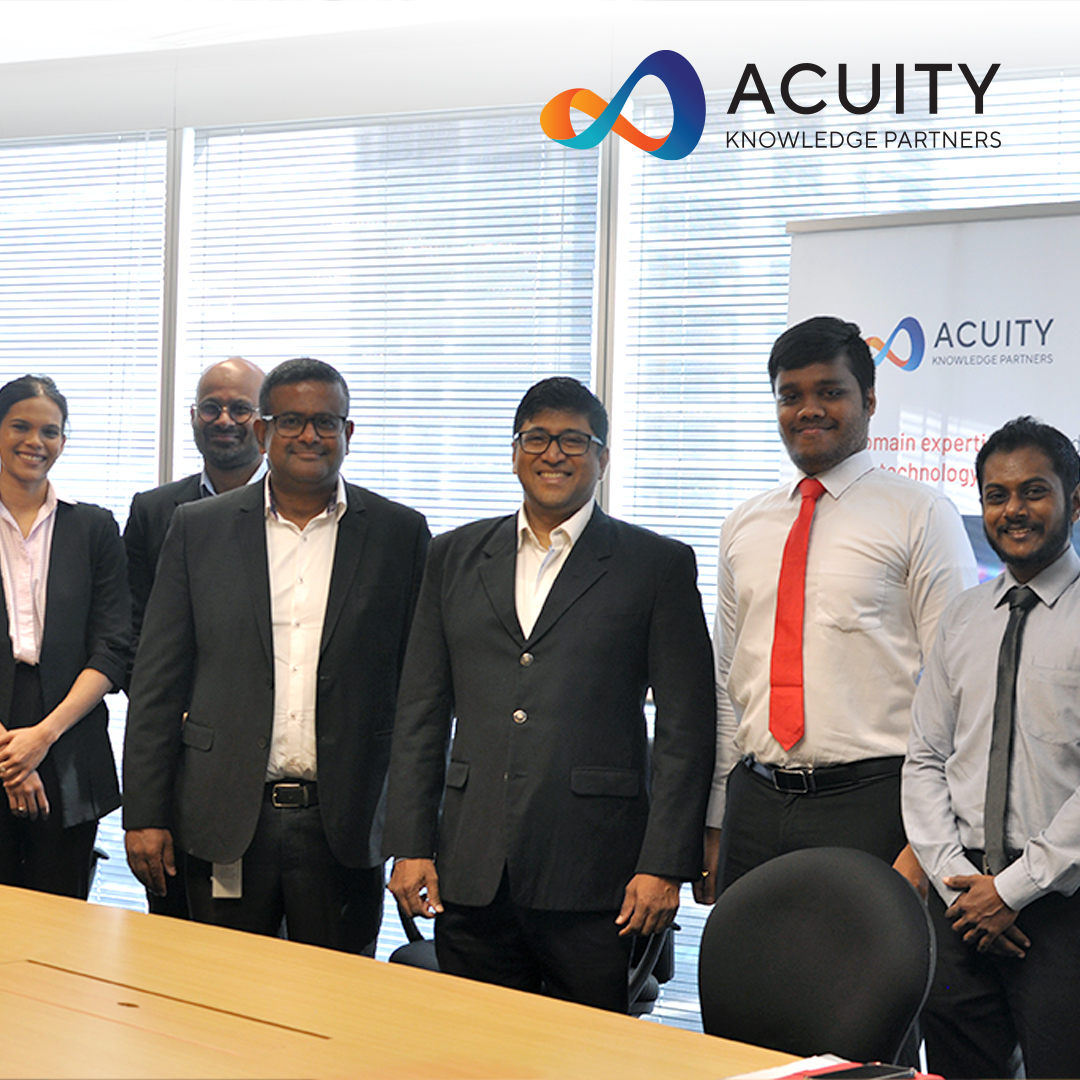 Acuity Knowledge Partners recently signed an MoU with Slasscom (Sri Lanka Association for Software and Services Companies) to launch the ‘TechKids' program to offer online coding classes for children of Acuity employees. This program will provide online coding classes for our