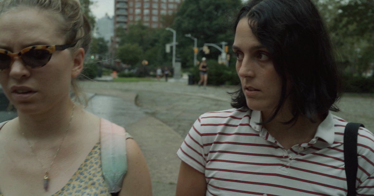 NoBudge's tweet photo. A late-night conversation with an oracle launches a Brooklyn woman on a quest to slay a vampire. Courtney Bush, Will Carington &amp; Jake Goicoechea present “Rejoice in the Lamb,” a horror-comedy hybrid about a suspicious new addition to a friend group. https://t.co/dLftMbMjbo https://t.co/iUeccdqxMD