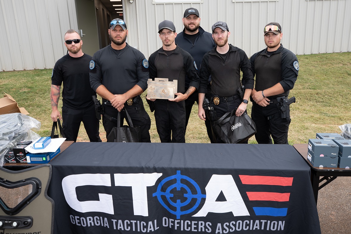 GPSTC's tweet photo. Congratulations to this year's 3rd Annual Southeastern Tactical Shootout winners:
1st Place: Athens-Clarke County Police Department
2nd Place: Jacksonville, FL Police Department
3rd Place: Griffin Police Department
#GTOA #GPSTC https://t.co/NsWIQPKlwp