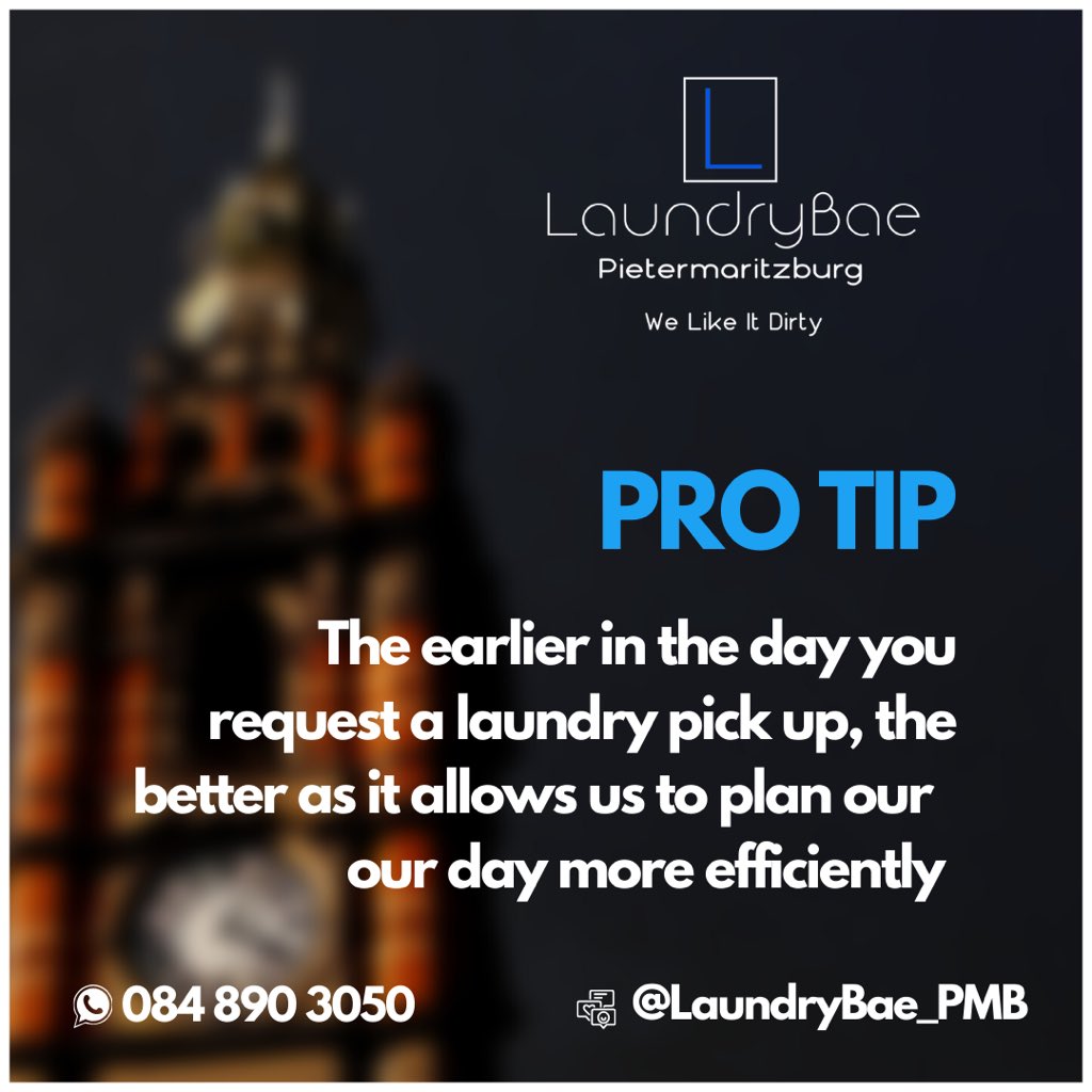 LaundryBae Pietermaritzburg tweet media