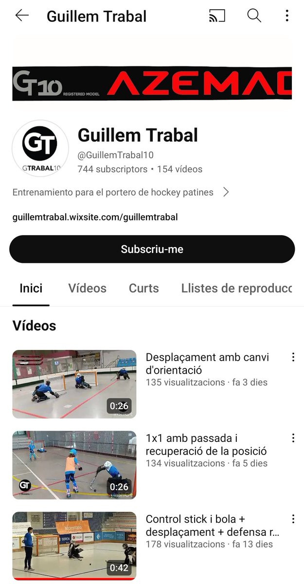 🥅✏️ M'ajudes a arribar als 1000 subscriptors❓❓❓❓

➡️ youtube.com/@GuillemTrabal…