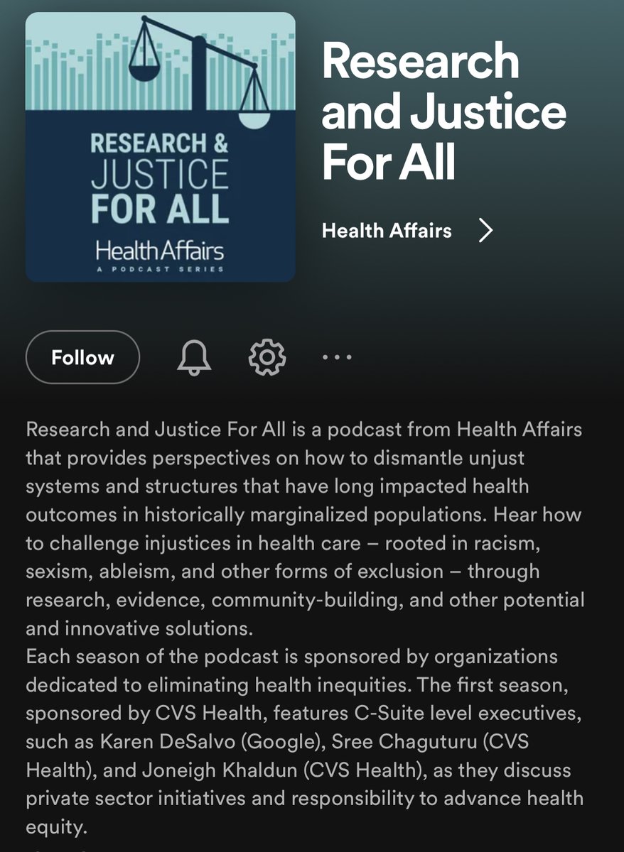 Black Directors Health Equity Agenda (BDHEA) (@bdhea_) on Twitter photo Dive into the world of #healthdisparities and advancing #healthequity with 'Research and Justice For All' by <a href="/Health_Affairs/">Health Affairs</a>. Hear from #healthequitychampions like <a href="/bryanobuckley/">Bryan O. Buckley, DrPH, MPH, MBA</a>, <a href="/MEtiebetMD/">Mary-Ann Etiebet</a>, <a href="/Drnicolecb/">Dr Nicole Christian Brathwaite, MD</a>, and <a href="/KBDeSalvo/">Karen DeSalvo</a>. Don't miss this enlightening #podcast! Dive into the world of #healthdisparities and advancing #healthequity with 'Research and Justice For All' by <a href="/Health_Affairs/">Health Affairs</a>. Hear from #healthequitychampions like <a href="/bryanobuckley/">Bryan O. Buckley, DrPH, MPH, MBA</a>, <a href="/MEtiebetMD/">Mary-Ann Etiebet</a>, <a href="/Drnicolecb/">Dr Nicole Christian Brathwaite, MD</a>, and <a href="/KBDeSalvo/">Karen DeSalvo</a>. Don't miss this enlightening #podcast!
