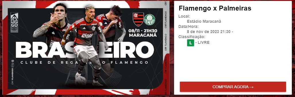 Onde vai passar o jogo do FLAMENGO X PALMEIRAS (08/11)? Passa na