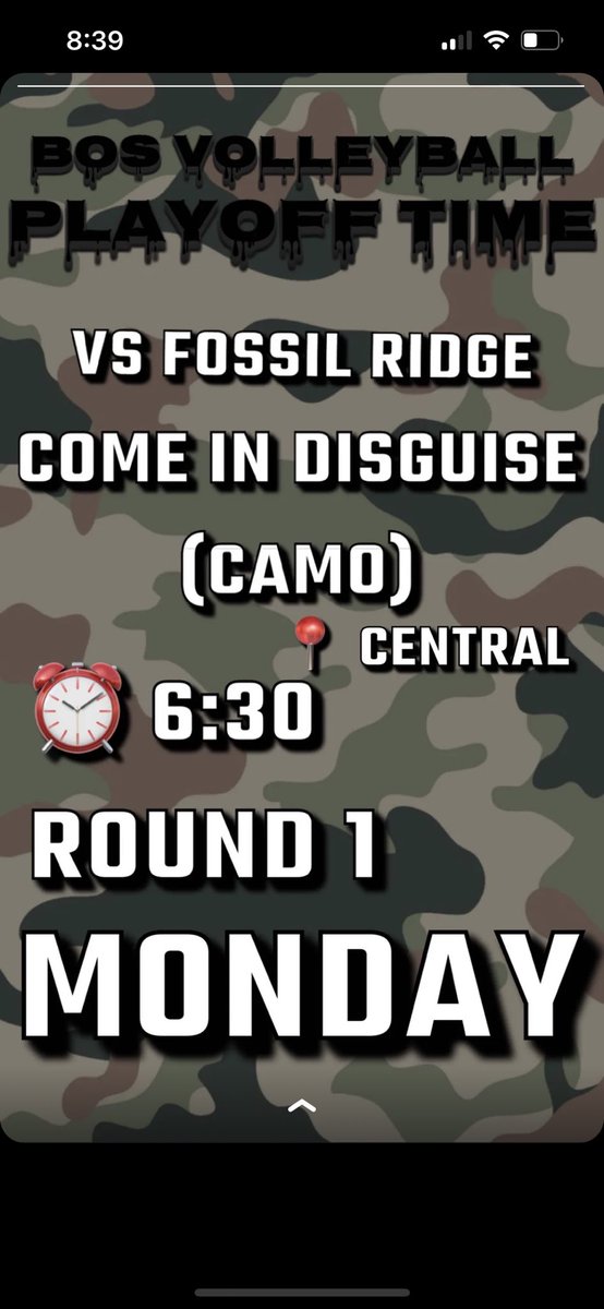 come watch volleyball kill fossil ridge!