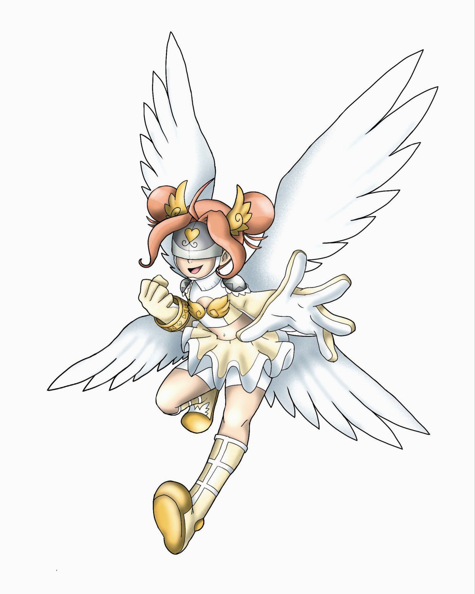 Gev'S on X: Fan Evolution Line Digimon anjos / Angels digimon