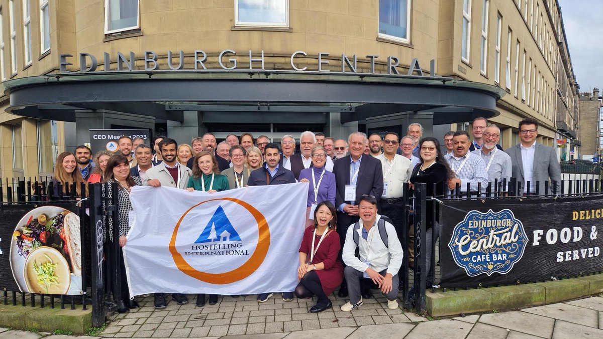 Das CEO Meeting von <a href="/Hostelling/">HI Hostels</a> International, dem Jugendherbergs-Weltverband HI, ist stets ein wertvolles Format des Austausches und eine "Ideenfabrik" für die Zukunft der weltweiten Idee der #Jugendherbergen. In diesem Jahr fand es in Edinburgh statt, mit knapp 40