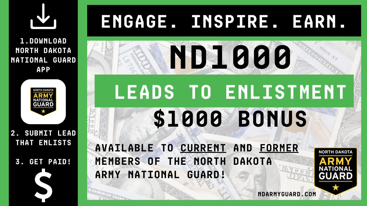 ND Army National Guard Recruiting tweet media