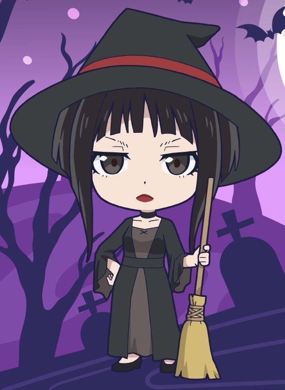 “ ฮาโลวีนก็ต้องแม่มดสิ ” 

# NewProfilePic