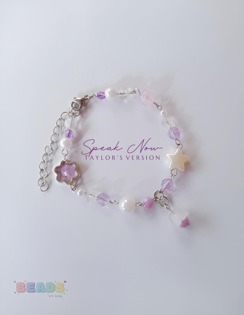 beadsbyjae_'s tweet photo. Taylor Swift THE ERAS TOUR bracelets are now available! 😍

 — ₱100 each only! ✨

Made of stainless steel material with 5cm extender.
(will also post seed beads version soon 😉)

🏷️ wts wtb lfs lfb custom beads bracelet taylor swift the eras tour friendship bracelet https://t.co/TtAEZqNYoz