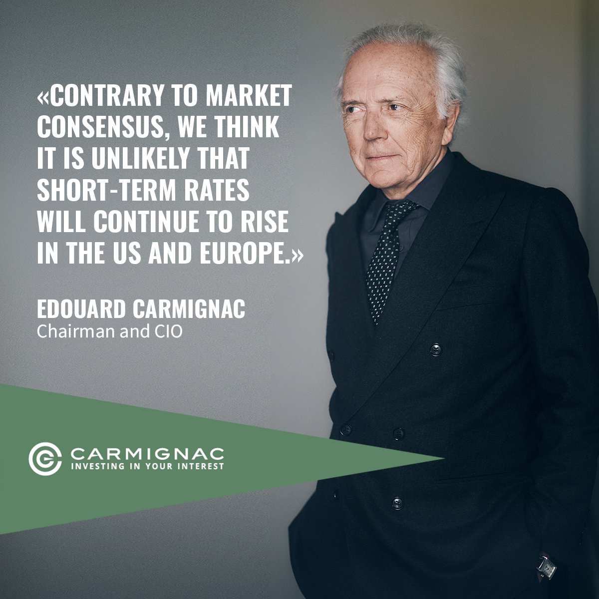 📝 Read Edouard Carmignac's Letter → lnkd.in/gtcAP9n8
Edouard Carmignac writes on current economic, political and social issues each quarter.
 
#assetmanagement #marketingcommunication #finance #carmignac