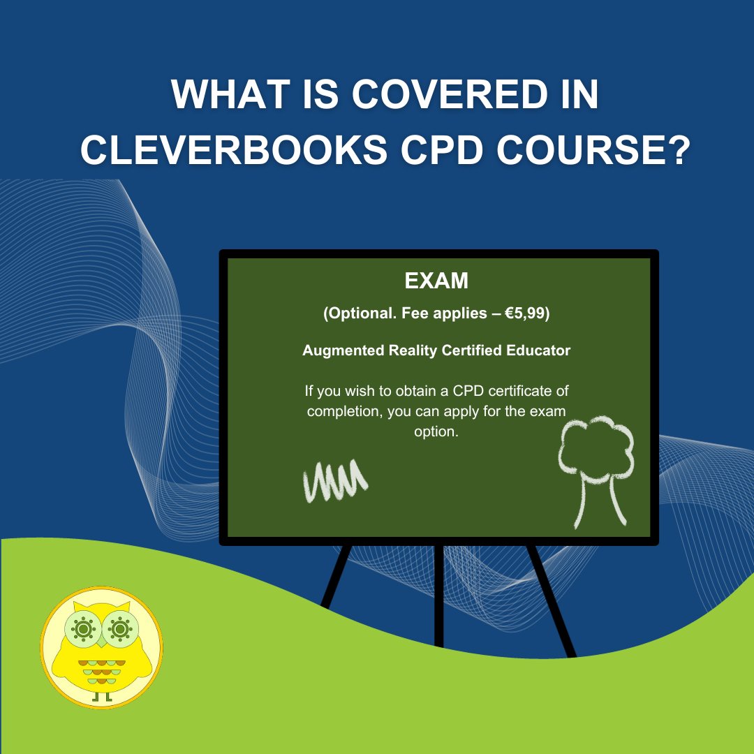 📌Elevate your teaching career with CleverBooks CPD course!📚 Join us on this exciting journey and become a trailblazer in the world of education. Enroll today and get ready to transform your classroom. Explore our course cleverbooks.eu/cpd/ 🌐 #AugmentedReality #education