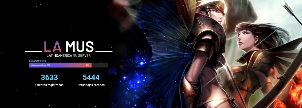 Hicimos una nueva página web para nuestro servidor de Mu Online, increible el apoyo que tiene el proyecto 🙌

lamus.online