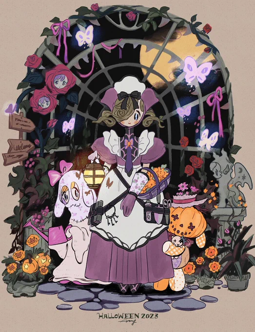 "おばけな植物園"#Halloween2023  