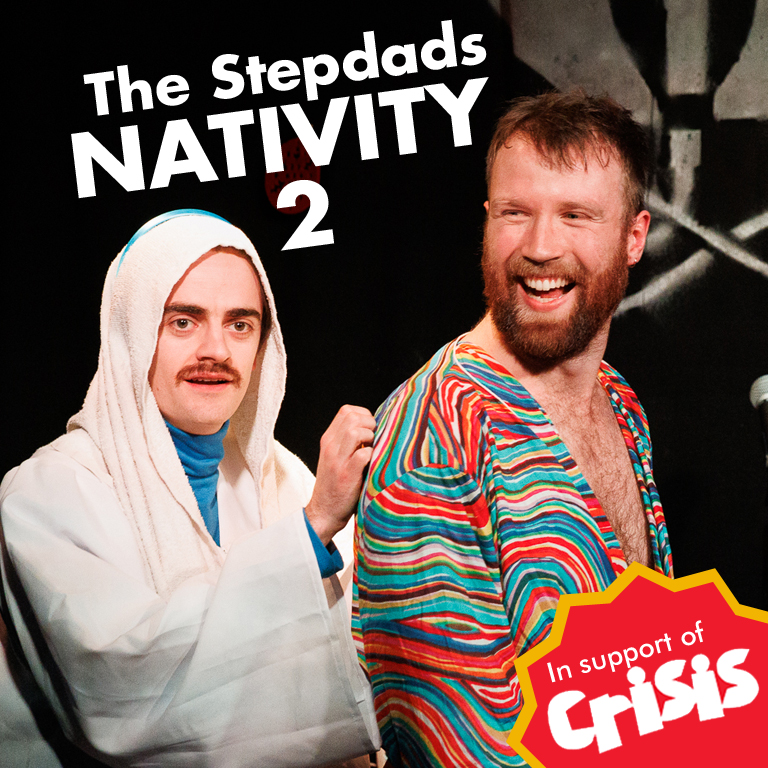 This December, Stepdads return for (another) one-off Nativity Spectacular featuring @JoshGlanc @marksilcox @siblings_comedy @JozNorris @JuliaMasli @brightybuoy and more, in support of @crisis_uk TICKETS: angelcomedy.co.uk/event-detail/t…