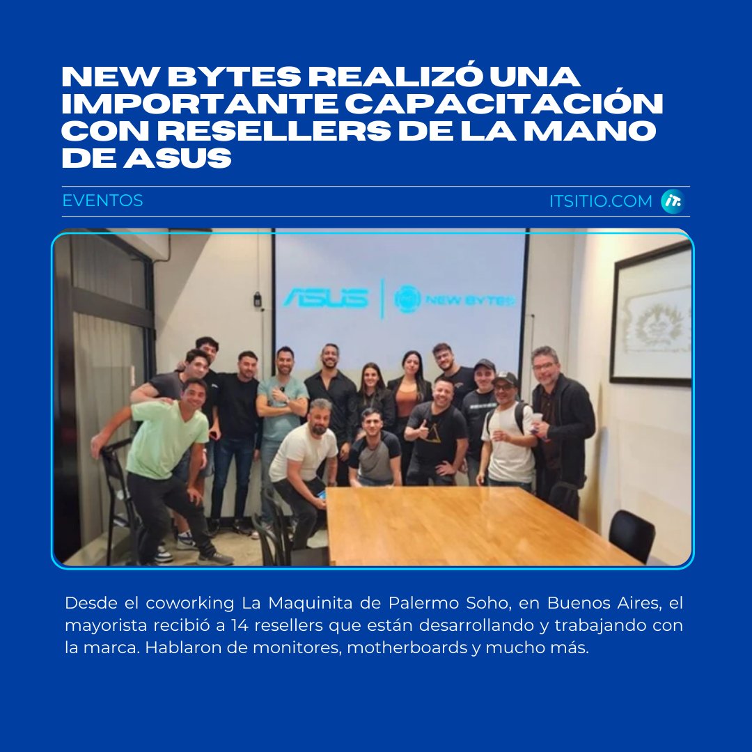 ITSitio's tweet image. Lee el artículo con todos los detalles sobre New Bytes en nuestro portal 🚀

itsitio.com/ar/new-bytes-r…

#ITSitio #NewBytes #Negocios #Asus #Capacitación #Resellers