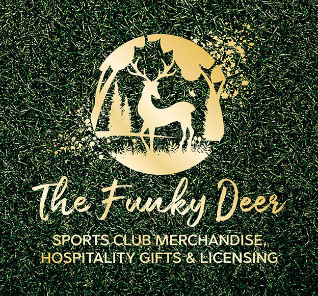 @KleenTexEurope: Team logo mat manufacturer - a huge product portfolio including tunnel mats, entrance mats, bar, press area advertising, sporting venue supplier.
The Funky Deer Sports Club Merchandise- Market leader in sustainable sports merchandise.