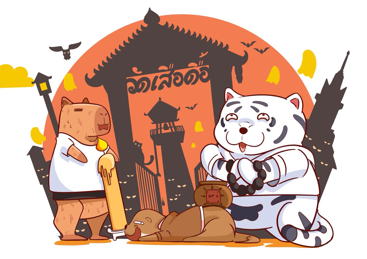 kwang_shika's tweet photo. H a p p y
H a l l o w e e n 
2 0 2 3
@Tofu_Boyz
#Halloween #Halloween2023 #otter #Capybara #whitetiger #torafamiliar https://t.co/nrduvio78W