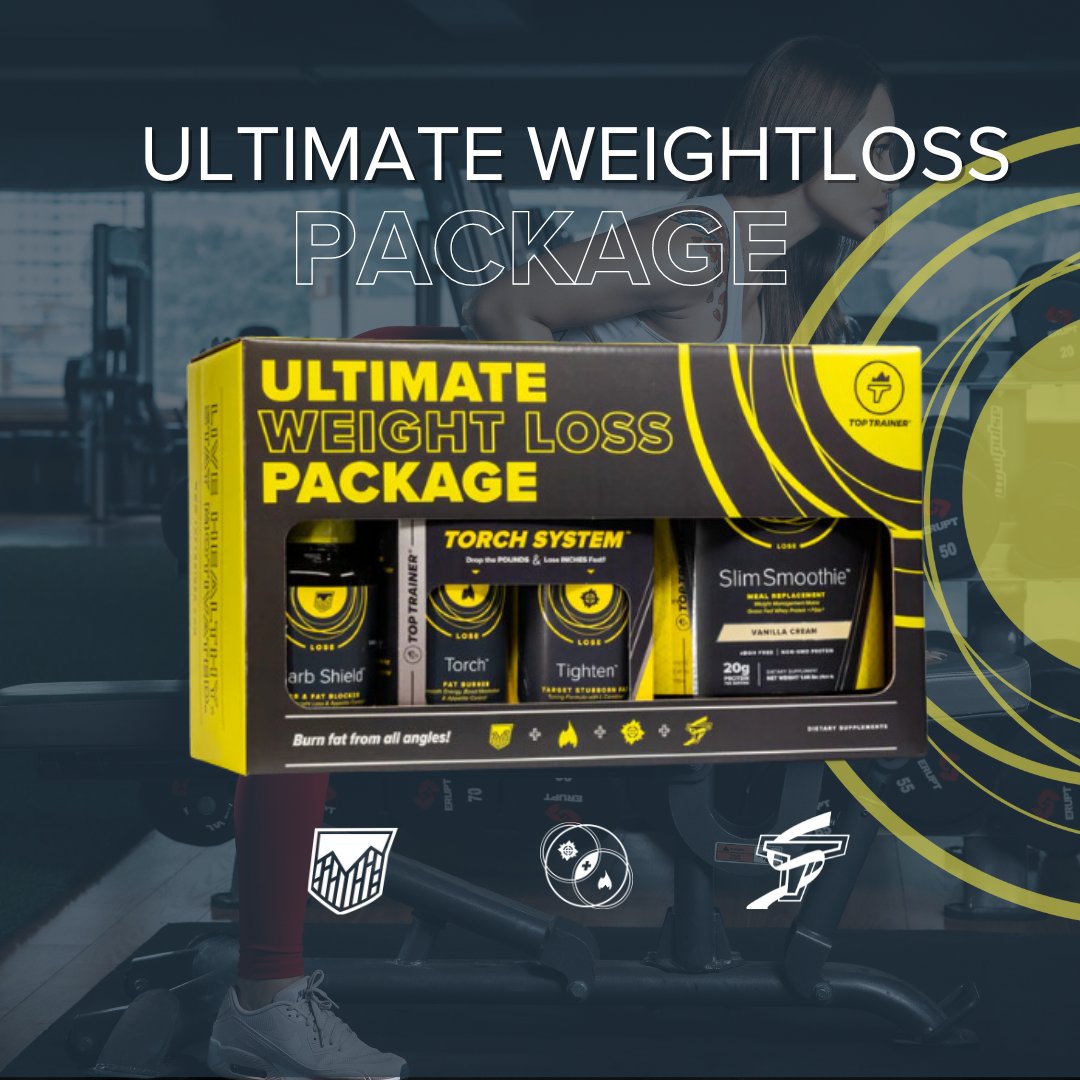 toptrainercom's tweet image. Reaching your weight loss goals doesn’t have to be hard.  Get everything you need to support your journey and burn fat from all angles with this complete system.  

#toptrainer #weightloss #ultimateweightlosspackage