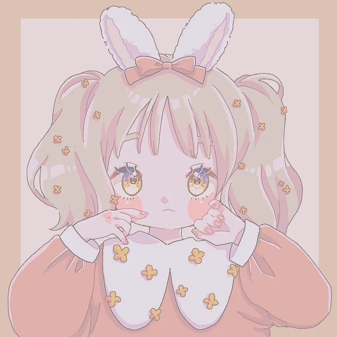 秋色うさぎ 