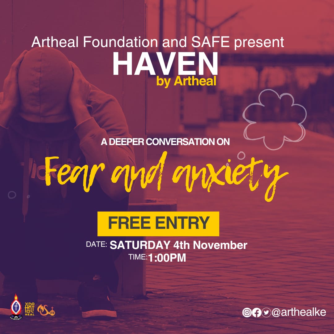 ArthealKE's tweet photo. Hello Family 🤗

Just to let you know, we have yet another #HavenByArtheal around the corner 💃🏾🕺🏽 

📅 Saturday, 4th Nov. 2023

Are you ready for it? We hope you are excited too.
. 

. 

.

Registration details coming up shortly. 
Baraka tele 🙏🏼 

#Arthealke #FreeFromFear https://t.co/OxEzbydHD4