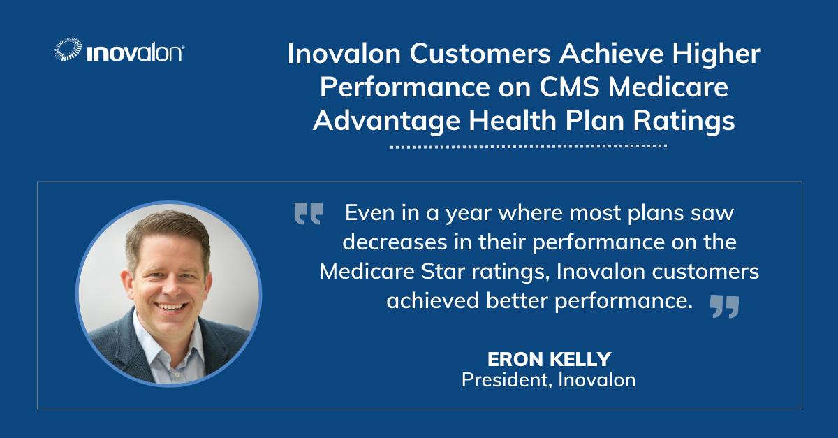 Half of the 31 health plans that achieved the highest 5-Star rating use Inovalon’s software and 47% of the total 198 4+-Star plans. Health plans that used Inovalon’s Converged Quality SaaS solution for over 2 years achieved consistent improvements YoY.  ow.ly/4tYX104ZvKt
