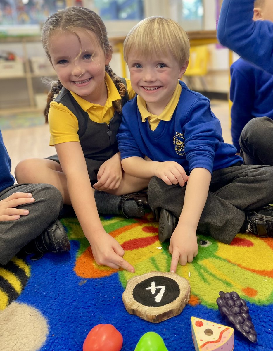 JamesBrindleyPS's tweet image. Reception enjoying their maths lesson this afternoon, adding one more to a given number. #ApplyingNumbersto10 #NewLearning #WelcomeBack ☺️
