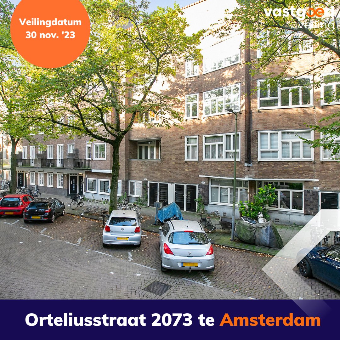 Online #executieveiling | #Bovenwoning in #Amsterdam van ca. 50 m². De #veiling in opdracht van de #beslaglegger vindt plaats op 30 november 2023. Interesse? Bekijk de website voor meer informatie: vastgoedveiling.nl/veiling/249/am…
