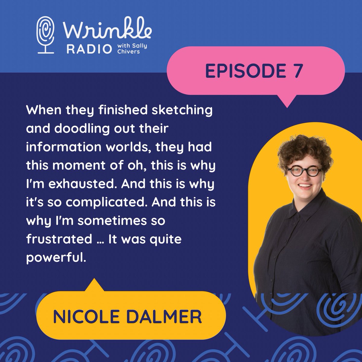 Listen to podcast episode “Information Piles and Palaces” to learn more about @NicoleDalmer’s research into how getting informed is an often overlooked part of #carework … and more. #gerotwitter @ACT_Concordia 

podcasts.apple.com/ca/podcast/wri…