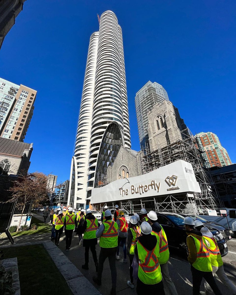 westbankcorp's tweet photo. The Butterfly Architecture Tour, led by architect Venelin Kokalov of Revery Architecture, October 2023. (1/2)
#architecture #design #construction #Vancouver https://t.co/pvegTy48UV